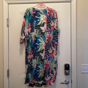 Tropical duster Loft XS light and flowy New with tags